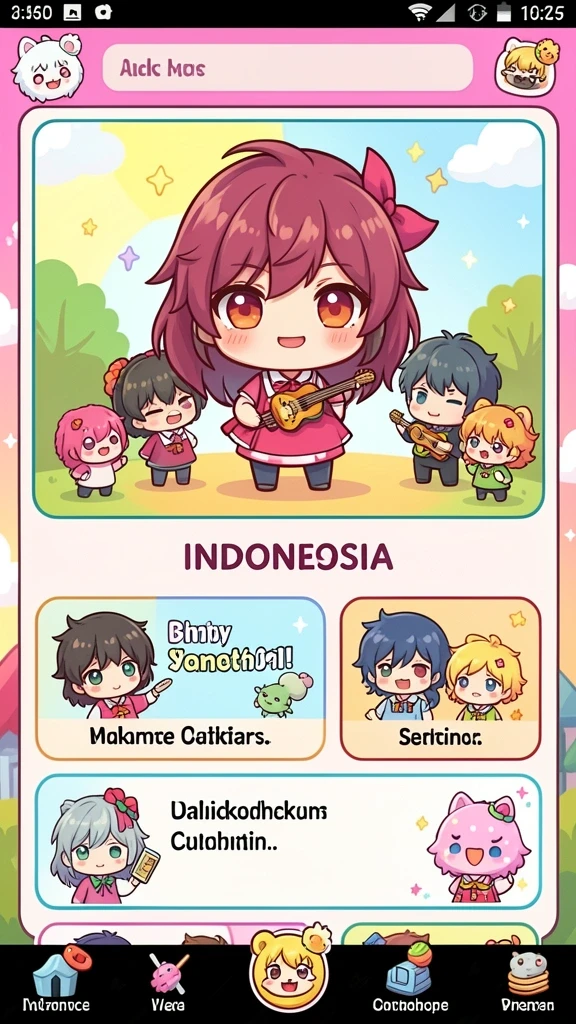 aw8 - Tangkapan layar dari momen seru saat berkompetisi dengan teman.