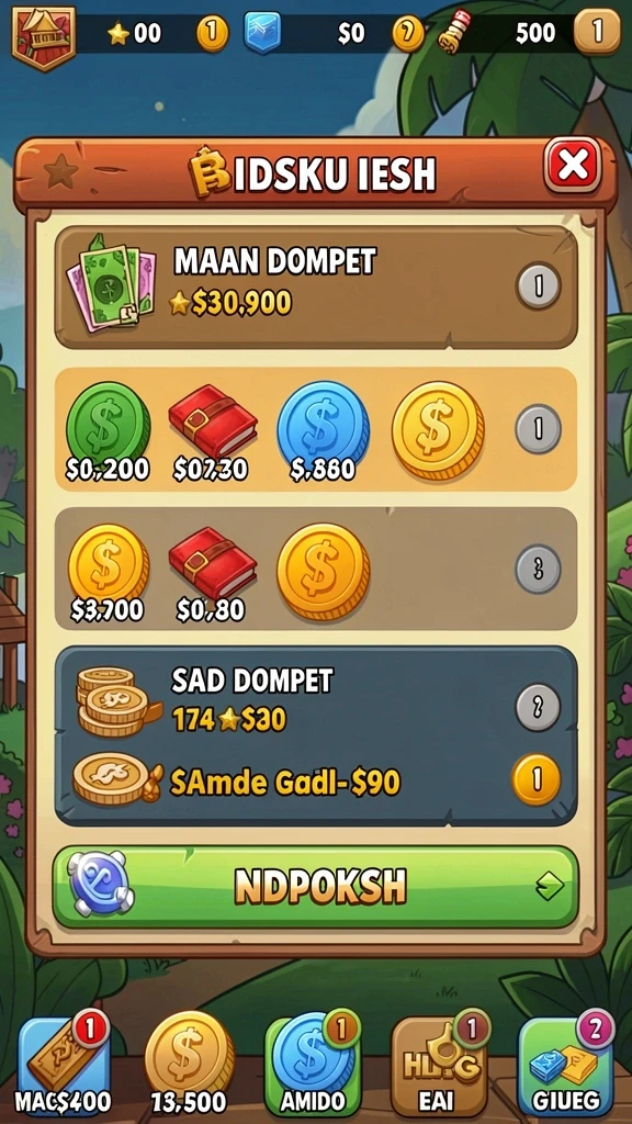 bos898 - Tampilan awal game yang menarik dan penuh warna.