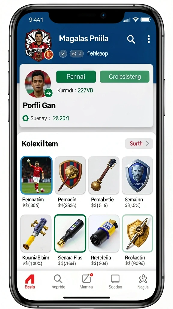 jarum77 - Tampilan antarmuka yang sederhana dan mudah digunakan.